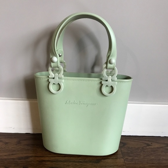 Salvatore Ferragamo Handbags - 🔴🔵🔶✅ *sold *Rubber * Salvatore Ferragamo Bag*